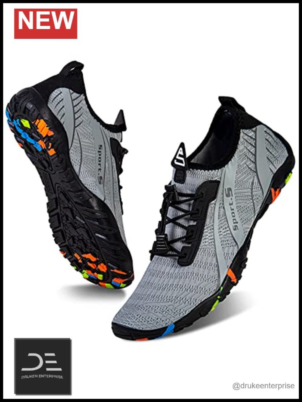 Water Shoes Mens Womens Beach Swim Shoes Quick-Dry Aqua Socks Pool Shoes Yoga